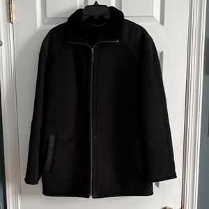 BLUE DUCK SHEARLING JACKET WOMANS SIZE 38